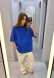 Wash grey color unisex oversize T-shirt 